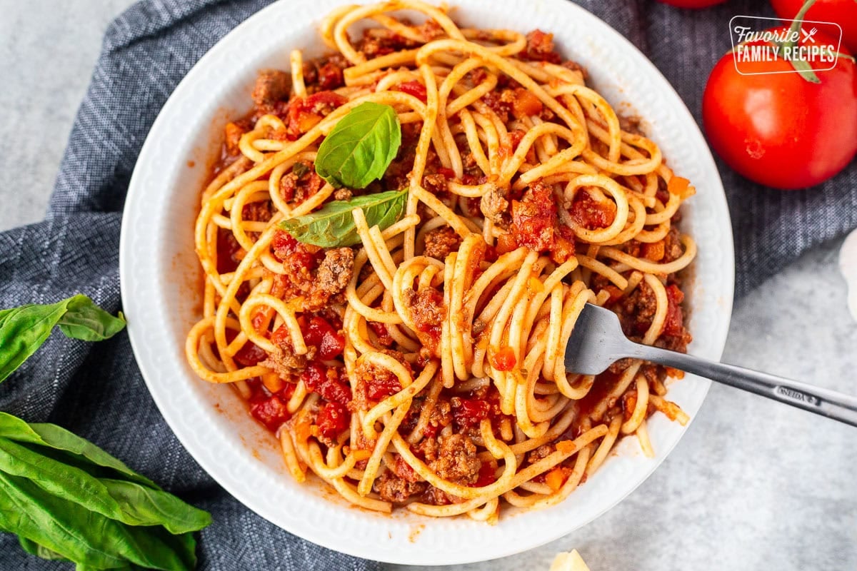 Spaghetti Bolognese